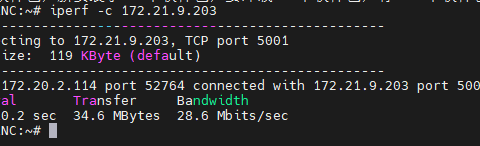 网络性能测试工具 iperf 使用教程