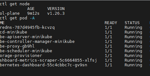 Docker 安装 minikube 学习 k8s