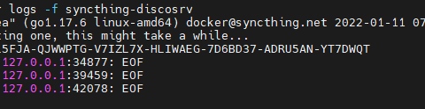 Docker 搭建开源文件同步工具 Syncthing