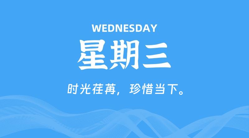 06月17日，星期三, 每天60秒读懂全世界！