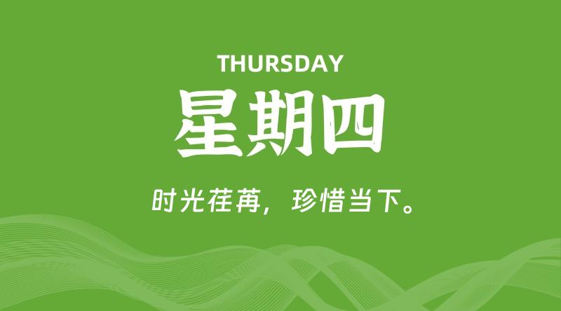 06月25日，星期四, 每天60秒读懂全世界！